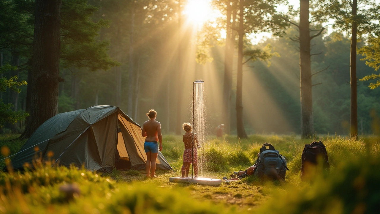 Showering Tips and Tricks While Camping in the UK