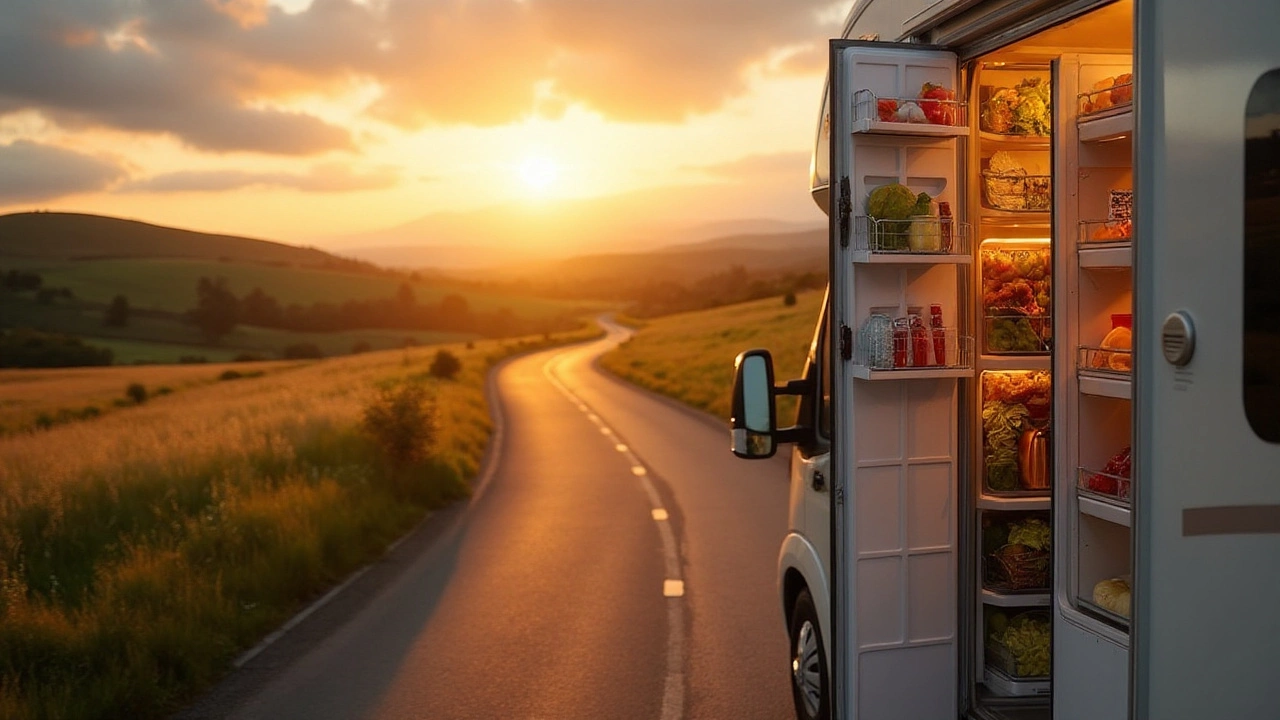 Running Your RV Fridge Safely While on the Road