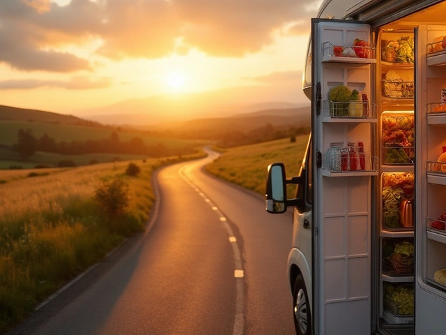 Running Your RV Fridge Safely While on the Road