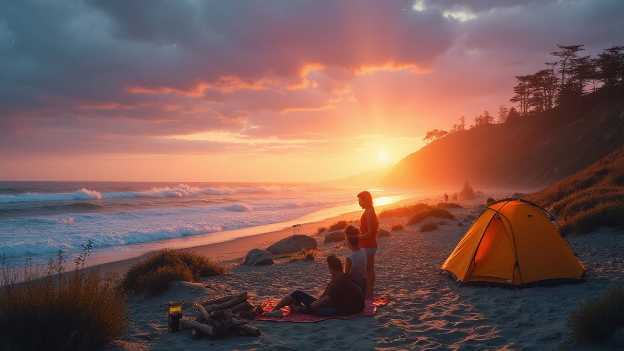 Unwind Under the Stars: Camping on California's Beaches