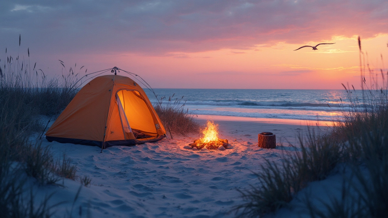 Best Spots to Sleep on the Beach in South Carolina