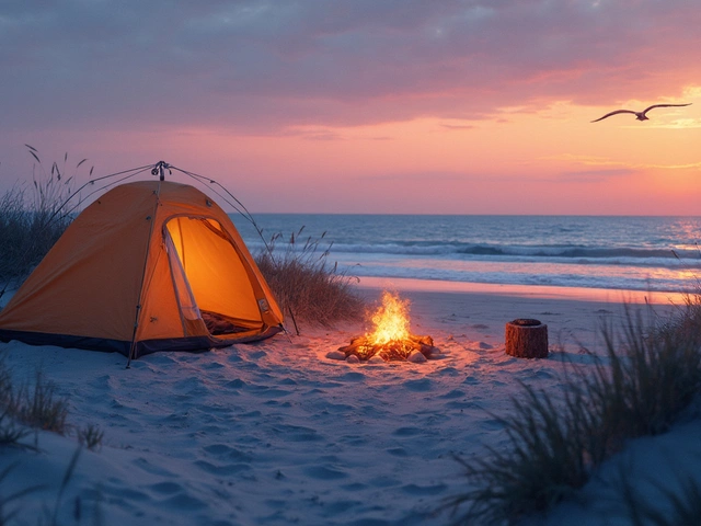 Best Spots to Sleep on the Beach in South Carolina