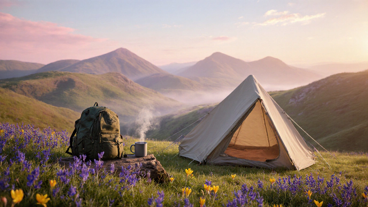 Best Time of Year for Camping in the UK - Seasonal Guide