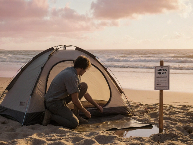 Beach Tent Camping Rules: Can You Pitch a Tent on the Sand?