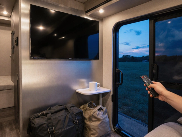 Can a Regular TV Run in Your Motorhome? Practical Answers & Tips