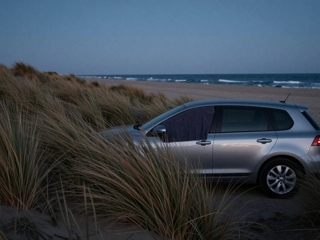 Where Is the Safest Place to Sleep in Your Car at Beach Campsites?
