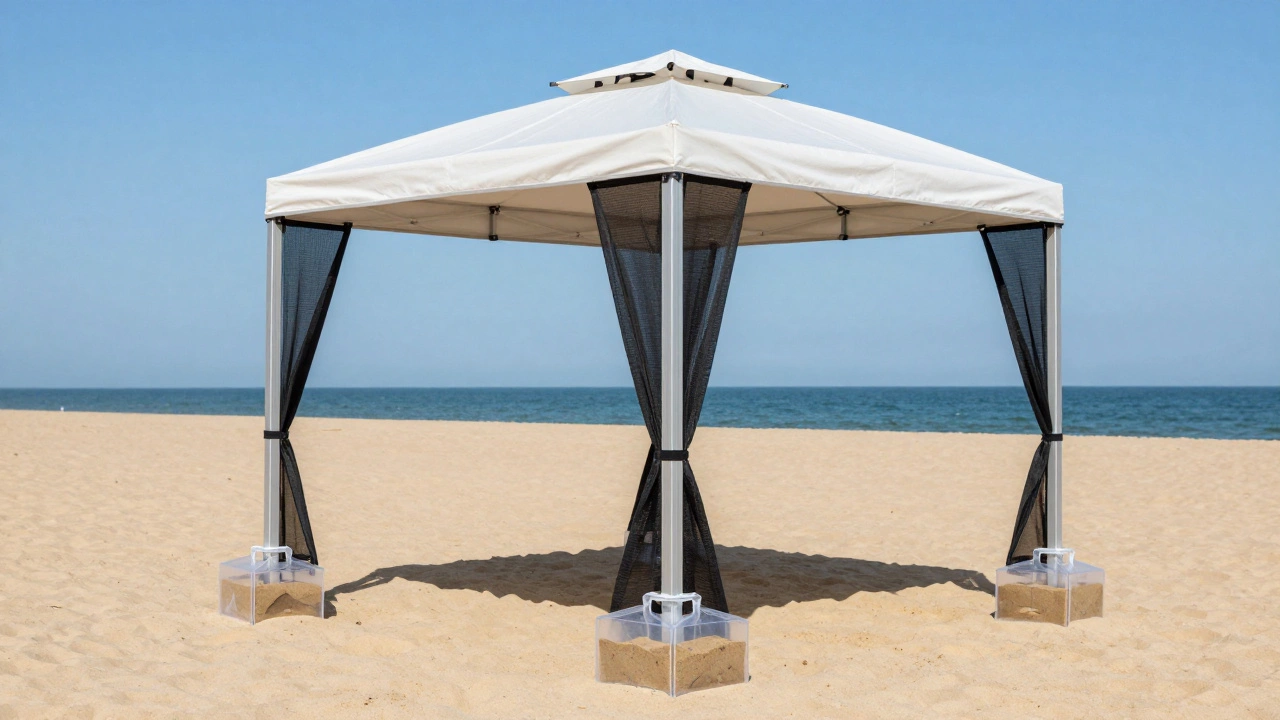 Can You Use a Gazebo on the Beach? The Ultimate Guide to Sand, Wind & Rules