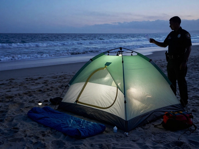 Is It Illegal to Camp on California Beaches? Rules, Permits & Fines Explained