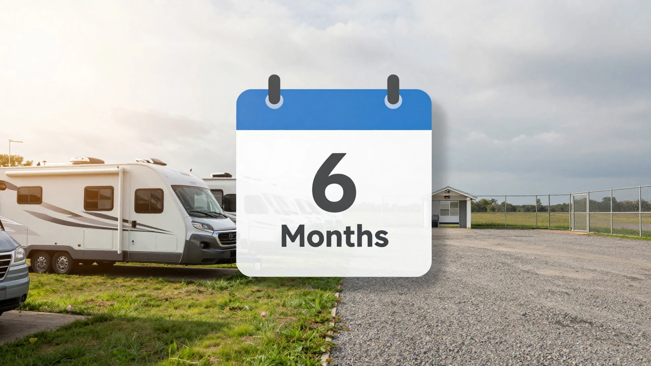 Comparison of premium campground storage versus basic industrial gravel lot