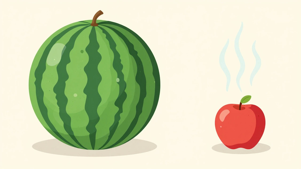 Illustration showing baby loses heat faster than adult